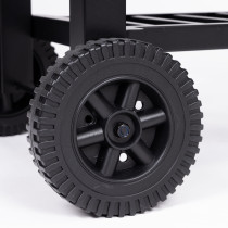 Grill węglowy ogrodowy z pokrywą regulacja rusztu termometr popielnik MultiGarden