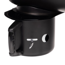 Grill węglowy ogrodowy z pokrywą termometr popielnik drewniane półki MultiGarden