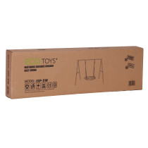 Huśtawka ogrodowa dla dzieci bocianie gniazdo 100 cm stalowy stelaż ECOTOYS