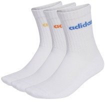 Skarpety adidas Linear Crew Socs Cushioned 3pary KD1717			