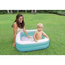 Basen brodzik dla dzieci pompowany 57100 Niebieski - INTEX