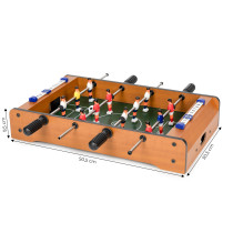 Piłkarzyki stołowe mini dla dzieci dwie piłki