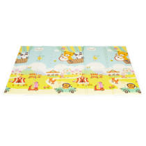 Mata piankowa edukacyjna dwustronna składana duża torba ECOTOYS