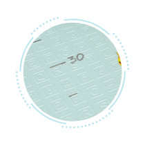 Mata piankowa edukacyjna dwustronna składana duża torba ECOTOYS