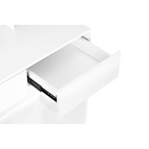 Duża nowoczesna toaletka kosmetyczna lustro szuflady ModernHome