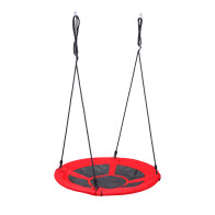 Huśtawka ogrodowa Bocianie Gniazdo XL, 100 cm, 150 kg, czerwona