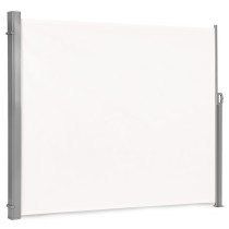 Składana markiza 300x180 cm boczna roleta parawan do ogrodu na taras beżowa MultiGarden