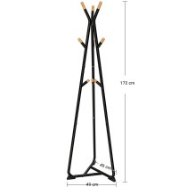 Wieszak Stojący Podłogowy na ubrania