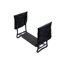 Klęcznik stołek składany do pracy w ogrodzie pas narzędziowy 2 przyborniki