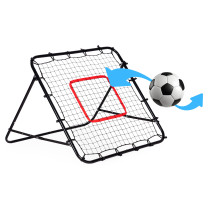 Rebounder do piłki nożnej trenażer piłkarski bramka do odbijania piłki 100x100 cm MultiGarden