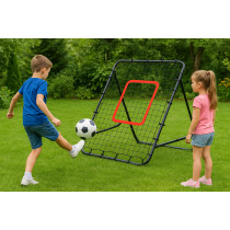 Rebounder do piłki nożnej trenażer piłkarski bramka do odbijania piłki 100x100 cm MultiGarden