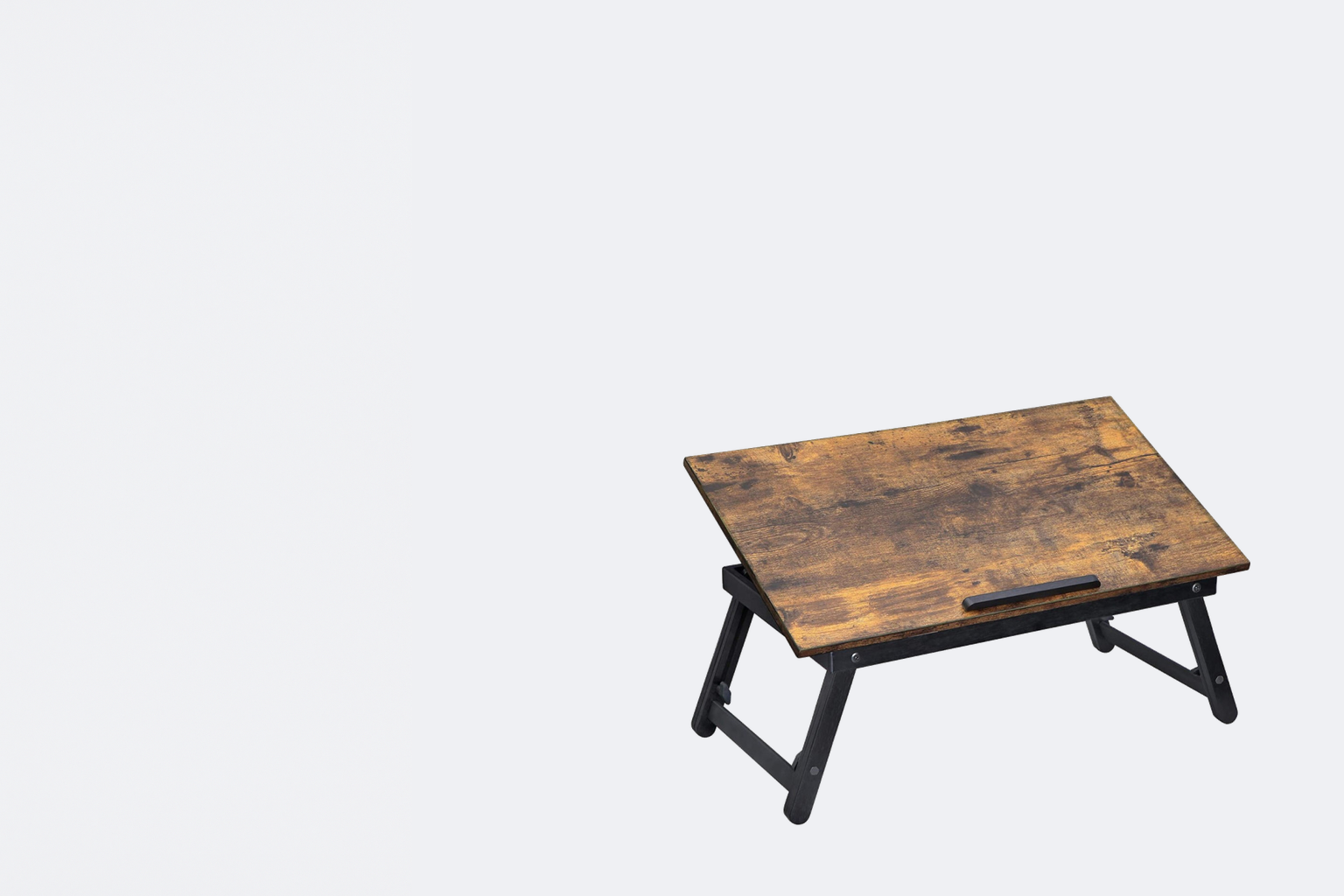 Podstawka pod laptopa 60x35 cm stolik do łóżka składany rustykalny